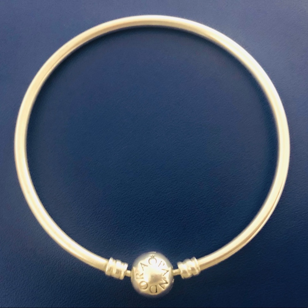 Authentic Pandora Sterling Silver Bangle